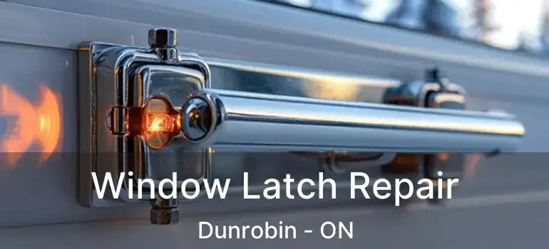 Window Latch Repair Dunrobin - ON