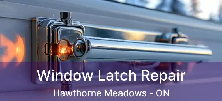  Window Latch Repair Hawthorne Meadows - ON