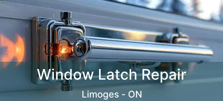 Window Latch Repair Limoges - ON