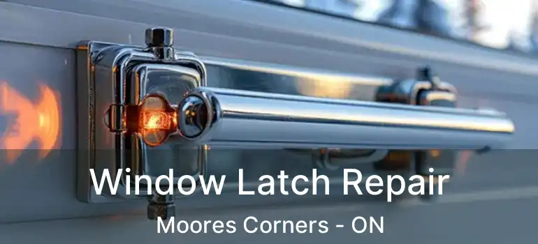  Window Latch Repair Moores Corners - ON