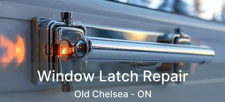 Window Latch Repair Old Chelsea - ON