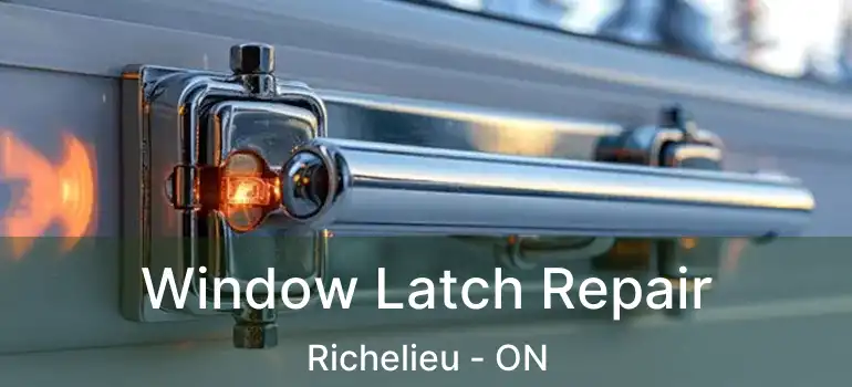 Window Latch Repair Richelieu - ON