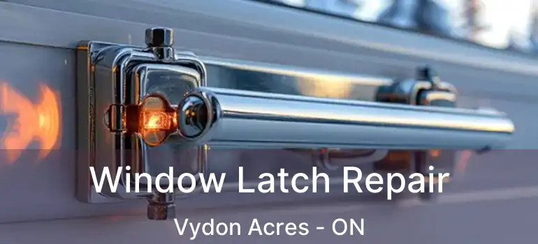  Window Latch Repair Vydon Acres - ON