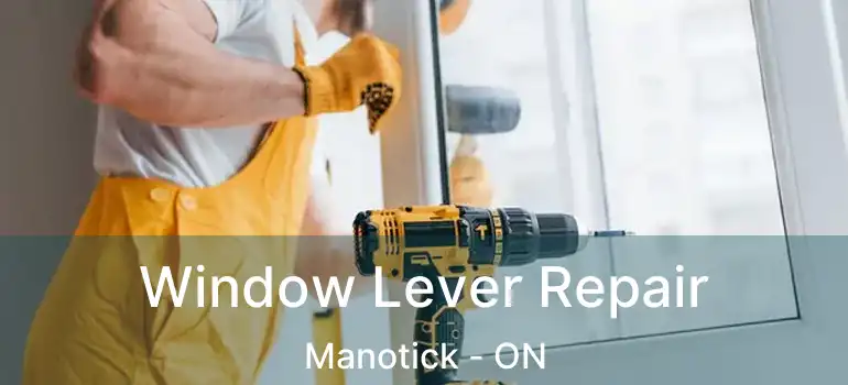 Window Lever Repair Manotick - ON