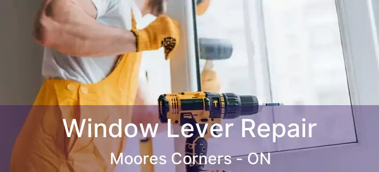  Window Lever Repair Moores Corners - ON