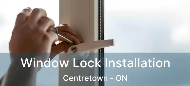  Window Lock Installation Centretown - ON