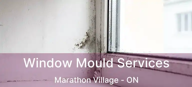  Window Mould Services Marathon Village - ON