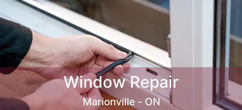 Window Repair Marionville - ON