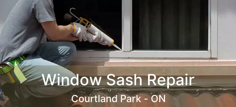 Window Sash Repair Courtland Park - ON