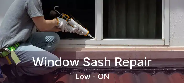  Window Sash Repair Low - ON