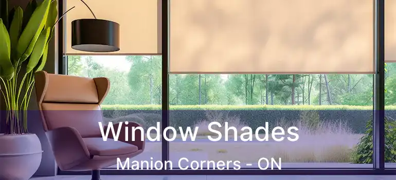  Window Shades Manion Corners - ON