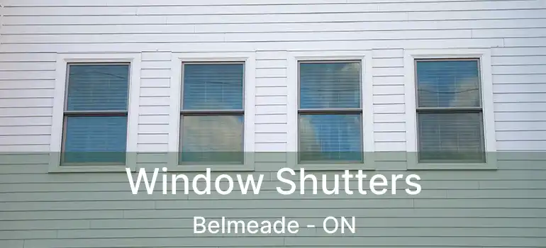 Window Shutters Belmeade - ON