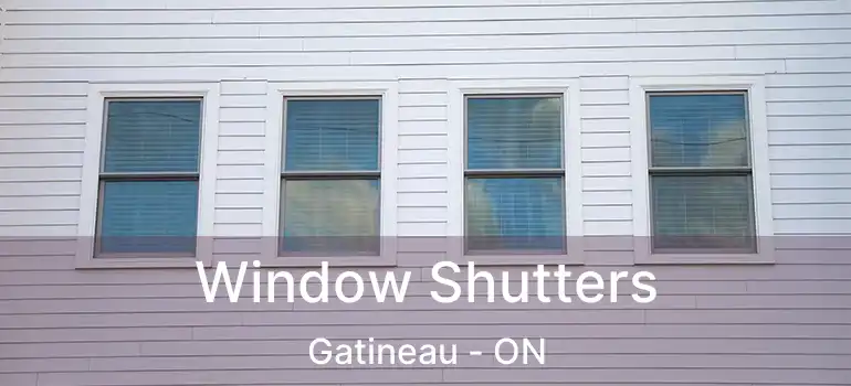 Window Shutters Gatineau - ON