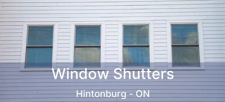  Window Shutters Hintonburg - ON