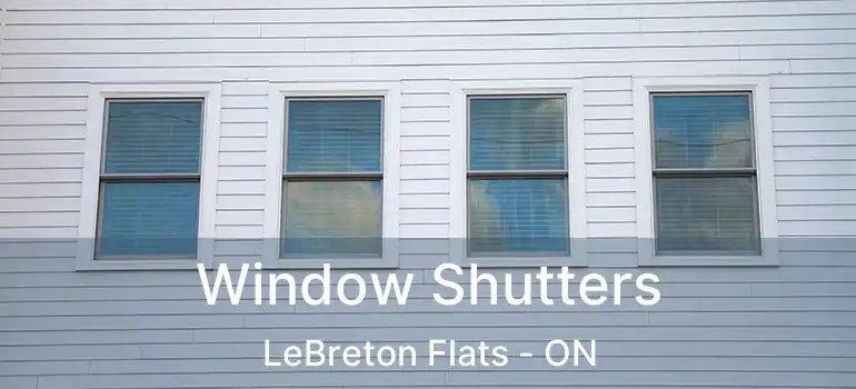Window Shutters LeBreton Flats - ON