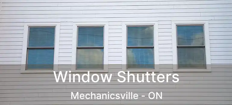 Window Shutters Mechanicsville - ON