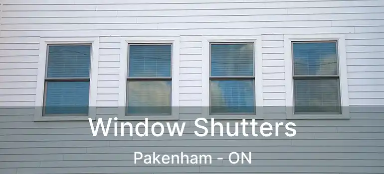 Window Shutters Pakenham - ON