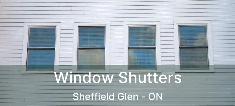 Window Shutters Sheffield Glen - ON