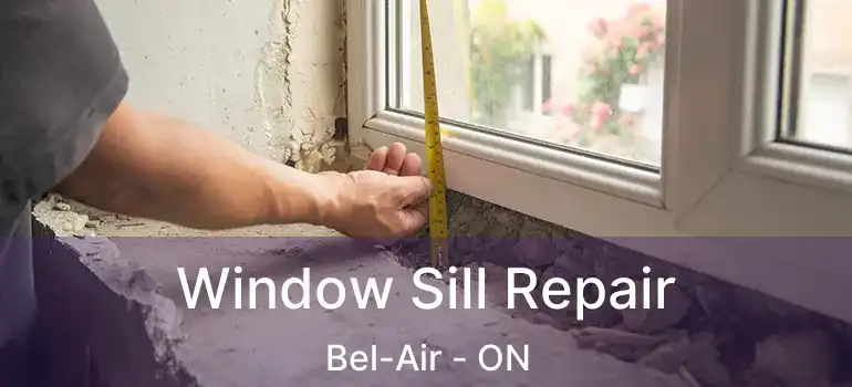 Window Sill Repair Bel-Air - ON
