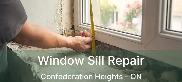  Window Sill Repair Confederation Heights - ON
