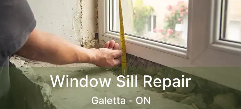 Window Sill Repair Galetta - ON