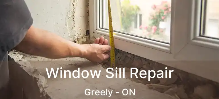  Window Sill Repair Greely - ON