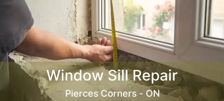  Window Sill Repair Pierces Corners - ON