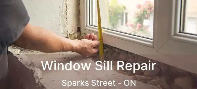 Window Sill Repair Sparks Street - ON