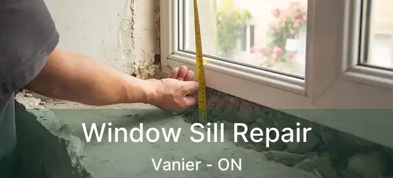 Window Sill Repair Vanier - ON