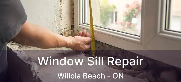  Window Sill Repair Willola Beach - ON
