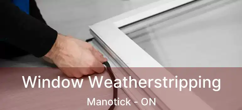  Window Weatherstripping Manotick - ON