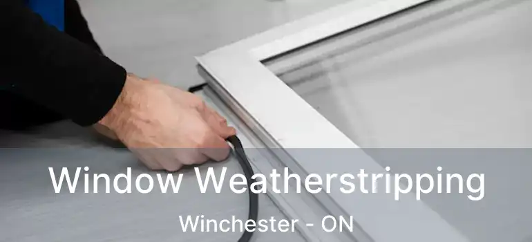  Window Weatherstripping Winchester - ON