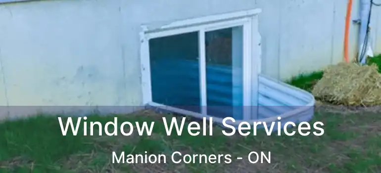  Window Well Services Manion Corners - ON