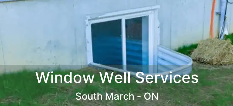  Window Well Services South March - ON