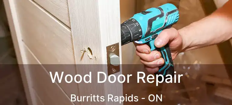 Wood Door Repair Burritts Rapids - ON