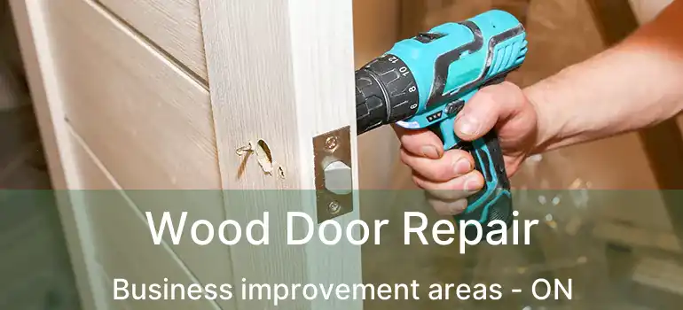 Wood Door Repair Business improvement areas - ON