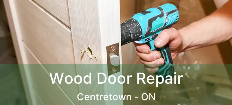 Wood Door Repair Centretown - ON