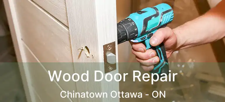 Wood Door Repair Chinatown Ottawa - ON