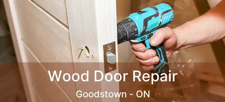 Wood Door Repair Goodstown - ON