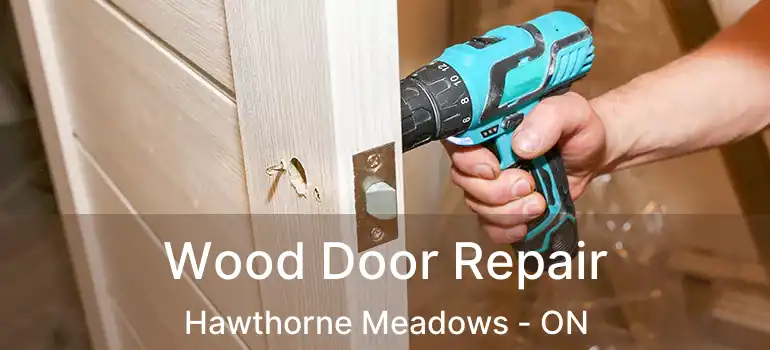 Wood Door Repair Hawthorne Meadows - ON