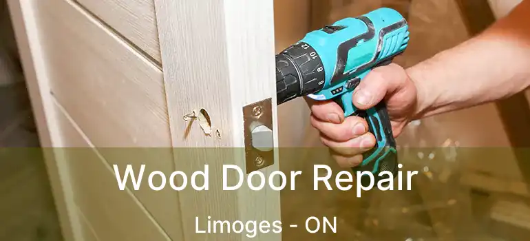 Wood Door Repair Limoges - ON