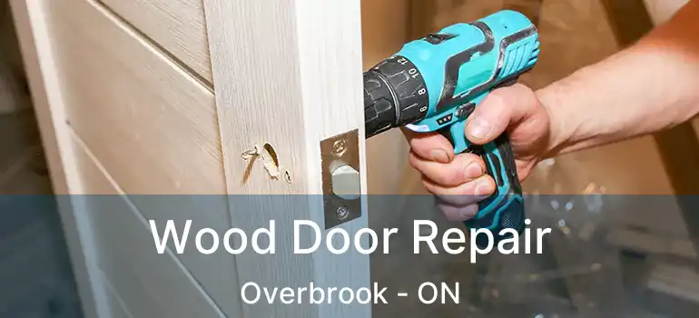Wood Door Repair Overbrook - ON