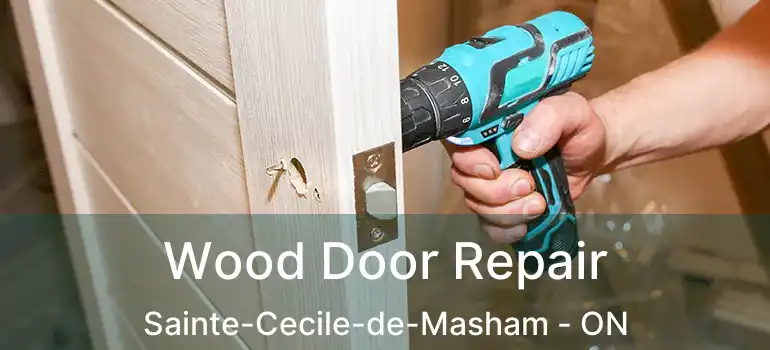 Wood Door Repair Sainte-Cecile-de-Masham - ON