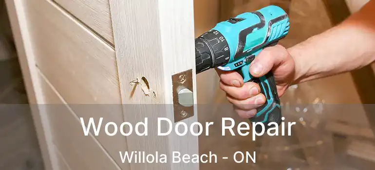 Wood Door Repair Willola Beach - ON