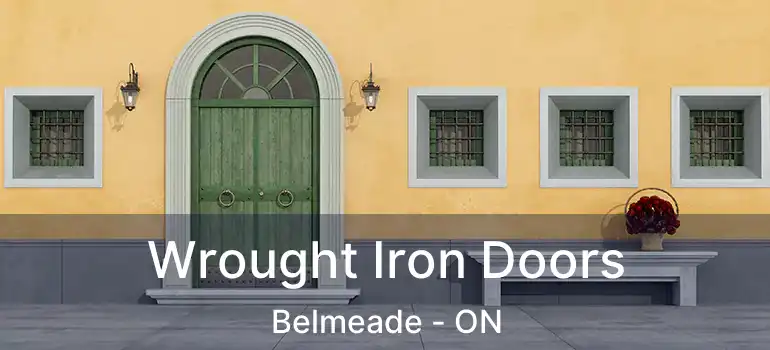 Wrought Iron Doors Belmeade - ON