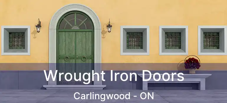Wrought Iron Doors Carlingwood - ON