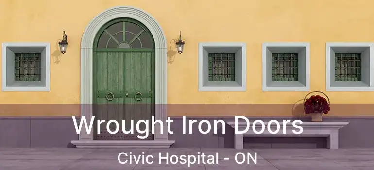  Wrought Iron Doors Civic Hospital - ON