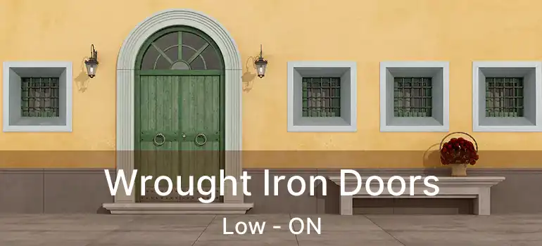 Wrought Iron Doors Low - ON