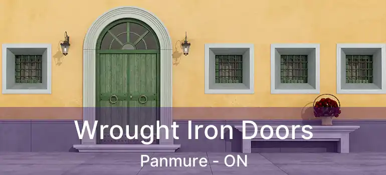 Wrought Iron Doors Panmure - ON